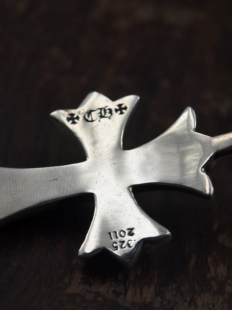 高仿克羅心 925銀 十字架開口手鐲