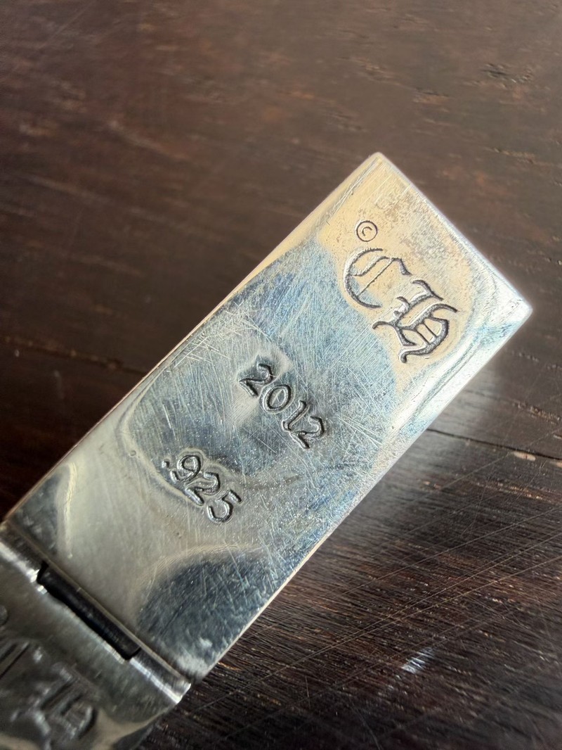 高仿克羅心 925銀 方形十字花手鏈（客訂）