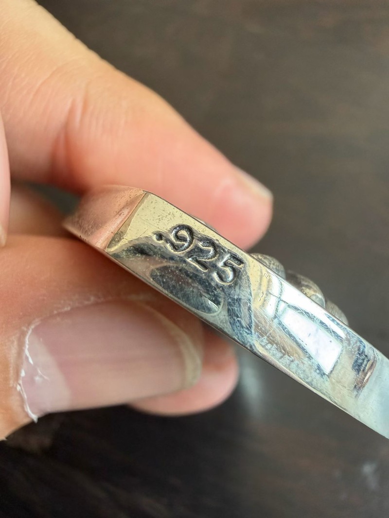 高仿克羅心 925銀 守護者方牌吊墜（客訂）