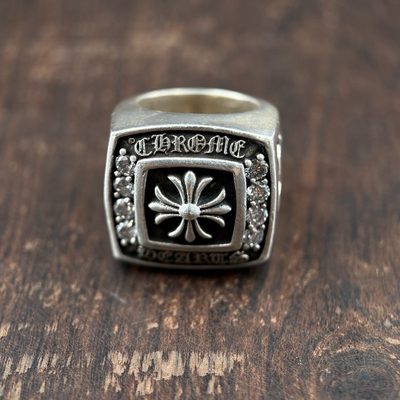 克羅心 925 銀戒指實拍：看內圈鋼印位置，純銀氧化擦銀布能救回來