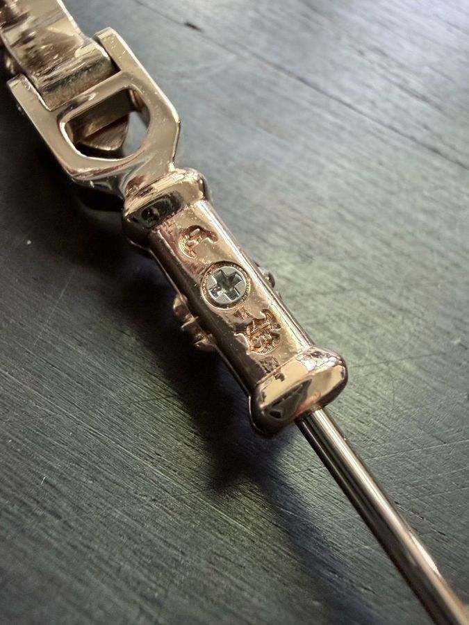 高仿克羅心 鍍金無框眼鏡